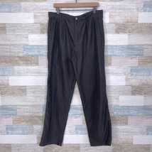 Columbia Twill Hiking Pants Dark Brown Mesh Zip Pocket Activewear Mens 3... - $29.68
