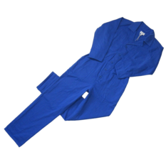 NWT Pistola Tanner in Cobalt Blue Cotton Long Sleeve Field Suit Jumpsuit M - $91.08