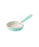 Pioneer Woman Classic ~ 5.75&quot; Egg Pan ~ Green ~ Non-Stick Enamel Frying Pan - $14.96