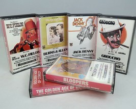 Radio Classics on Cassette 6 Comedy Tapes Vintage 1980s Nostalgia Lane Groucho - £15.49 GBP