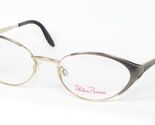 Vintage Paloma Picasso Von METZLER 8351 132 Blassgold Grau Brille 53-19-... - $76.23