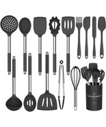 Silicone Cooking Utensil Set, Umite Chef 15Pcs Silicone Cooking Kitchen,... - $32.95