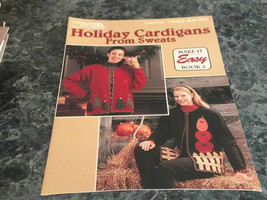 Holiday Cardigans from Sweats Leaflet 1565 Leisure Arts - £2.39 GBP