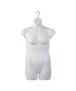 Ladies Plus Size Hanging Torso Form (White) Pack of 2 - $1,013.80 MXN