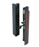 Black Mortise Surface Sliding Glass Door Handle NEW &amp; SEALED - £14.01 GBP