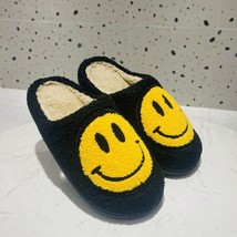 FUNNY FUNKY Winter Womens&#39;Slippers Fluffy Faux  Smile Face Household Slippers Sh - £29.82 GBP