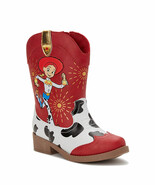 Girls Toy Story Cowboy Boots Size 9 10 11 or 12 Faux Leather Jessie - $26.95