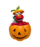 Sesame Street Elmo in a Pumkin Jack O&#39; Lantern Halloween Figure Home Dec... - €46,56 EUR