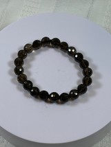 (#161) - SMOKY QUARTZ CRYSTAL BRACELET - NEW - $465.98 MXN