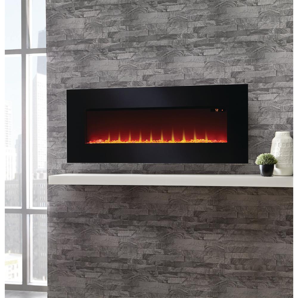 SunHeat 42" Wall Mount Infrared Fireplace with optional table stand with Remote - $349.00