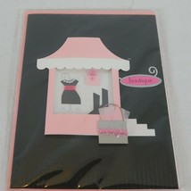 Paper Magic Group Blank Greeting Note Card Boutique Purse Shopping Bag Envelope - $4.00