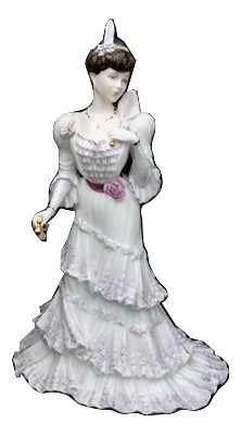 Coalport "Eugenie" First Night At the Opera Figurine - Golden Age Collection - £157.90 GBP