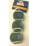 Marvel BLACK PANTHER Dog Tennis Balls SQUEEKY Set of 3 Pet Toy - $14.85