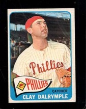 1965 TOPPS #372 CLAY DALRYMPLE VGEX PHILLIES - $6.62
