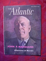 ATLANTIC January 1960 John P. Marquand Walter Lippmann Peter Ustinov Alan Paton - £6.79 GBP