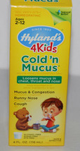 Hyland&#39;s 4 Kids Cold N Mucus 4 oz Homepathic NEW - £4.72 GBP