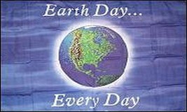 Earth Day Every Day Flag - 3x5 Ft - £15.63 GBP