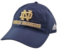 Adidas Notre Dame Fighting Irish Sports Medicine Blue Lightweight Adjustable Hat - £14.84 GBP