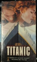 Titanic (VHS, 1998, 2-Tape Set) Pre-owned Leonardo DiCaprio, Kate Winslet - £6.22 GBP