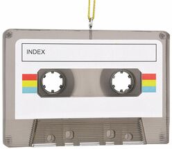 Tree Buddees Retro Cassette Tape Unique Fun Christmas Ornaments Personal... - $15.95