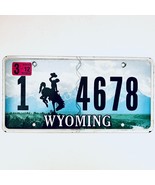 2012 United States Wyoming Natrona County Passenger License Plate 1 4678 - €11,16 EUR
