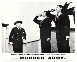 Murder Ahoy 1964 sailors salute Margaret Rutherford as Miss Marple 11x14 photo - £11.78 GBP