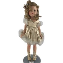 Vintage Madame Alexander 18” Sonja Henie Composition Doll Original Outfit - £366.35 GBP