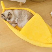 Cotton Banana Cat Bed - $15.97