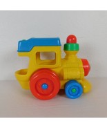 Vintage 1989 Playskool Train Engine Activity Baby Pull Toy Bell Rattle S... - £8.99 GBP