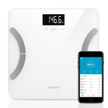 Tenergy Vitalis Body Fat Scale Digital Weight Bluetooth Connected App Scale, - £29.56 GBP