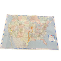 Vintage Road Map United States USA 1980 AAA - £9.43 GBP