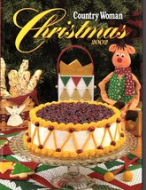 Country Woman Christmas 2002 Hardcover Christmas Cookbook and Crafts - £5.94 GBP