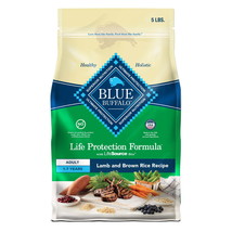 Adult Dry Dog Food, Lamb &amp; Brown Rice, 5 lbs. - $24.62