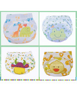 Potty Training Pants Size 90, 4 Pack Unisex Medium Designs Cotton Polyester - $247.51 MXN