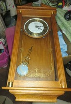 Seiko Quartz Wall Pendulum Clock Westminster Whittington w/Chime 26&quot; tal... - £73.54 GBP