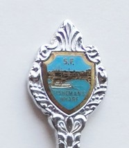 Collector Souvenir Spoon USA California San Francisco Fisherman&#39;s Wharf Emblem - £3.94 GBP