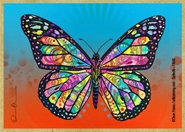 Butterfly Wildlife Colorful Pop Art Wood Fridge Kitchen Magnet 2.5x3.5 N... - $5.86