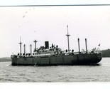 Malayan Prince Ship Real Photo Postcard Hit by U-432 in 1942 - $39.70