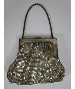 Whiting and Davis Vintage Silver Mesh Purse 5.5 X 4.5 - $24.74