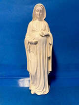 Pregnant Blessed Mother Mary 4&quot;  Statue, New#AB-160 - $22.41 CAD