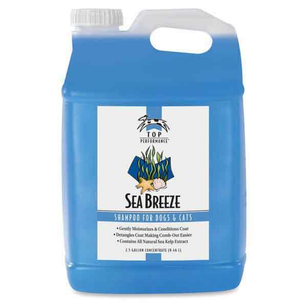 Sea Breeze Pet Shampoo Profesional High Quality Concentrate Kelp Extract 2.5 Gal
