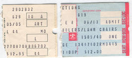 Alice Cooper 2 Ticket Stubs 1981 Greek Theatre La+ Ticketron + Newspaper Clips - £10.19 GBP