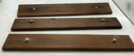 3x  Vintage Redwood Replacement Slats Lawn Patio Deck Chair WOODEN SLATS... - $24.99