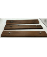 3x  Vintage Redwood Replacement Slats Lawn Patio Deck Chair WOODEN SLATS... - $35.07 CAD