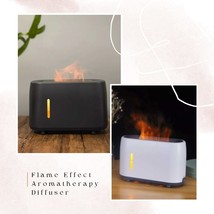240ml Flame Effect Aromatherapy Diffuser - £61.75 GBP