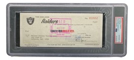 Al Davis Firmado Oakland Raiders Banco Cuadros #12652 PSA/DNA Joya MT 10 - £465.21 GBP