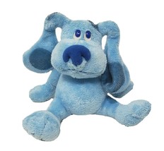5&quot; Ty B EAN Ie Buddies Blue Blue&#39;s Clues Sitting 2006 Stuffed Animal Plush Toy - £18.67 GBP