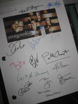 Magnolia Signed Movie Film Script Screenplay X15 Autograph Tom Cruise Julianne M - £15.73 GBP