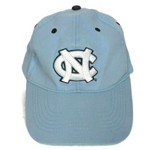 North Carolina Tar Heels UNC Football Strapback Cap Hat Continental Tire Blue - $31.67