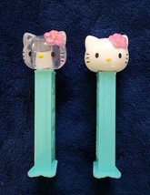 PEZ: HELLO KITTY Candy Dispensers (Lot of 2) See Pics &amp; Read Description - £3.05 GBP